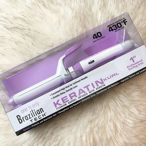 {Brazilian Tech} Keratin Kurl 1" professional curling iron
